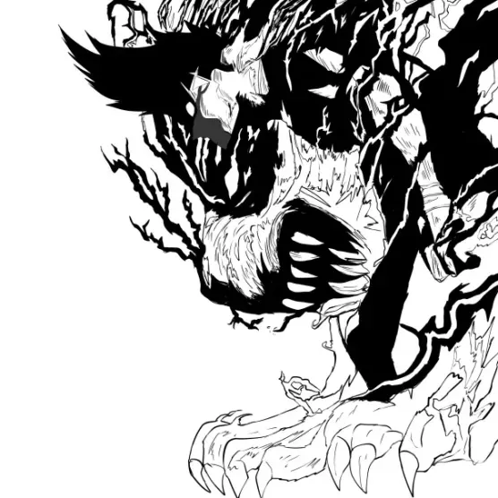 Symbiote Beast — Inks A