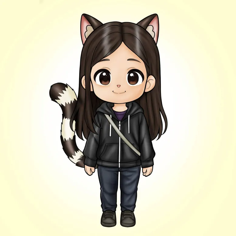 Chibi Catgirl Explorer