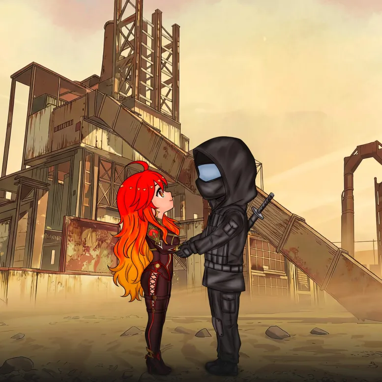 Chibi Wasteland Couple