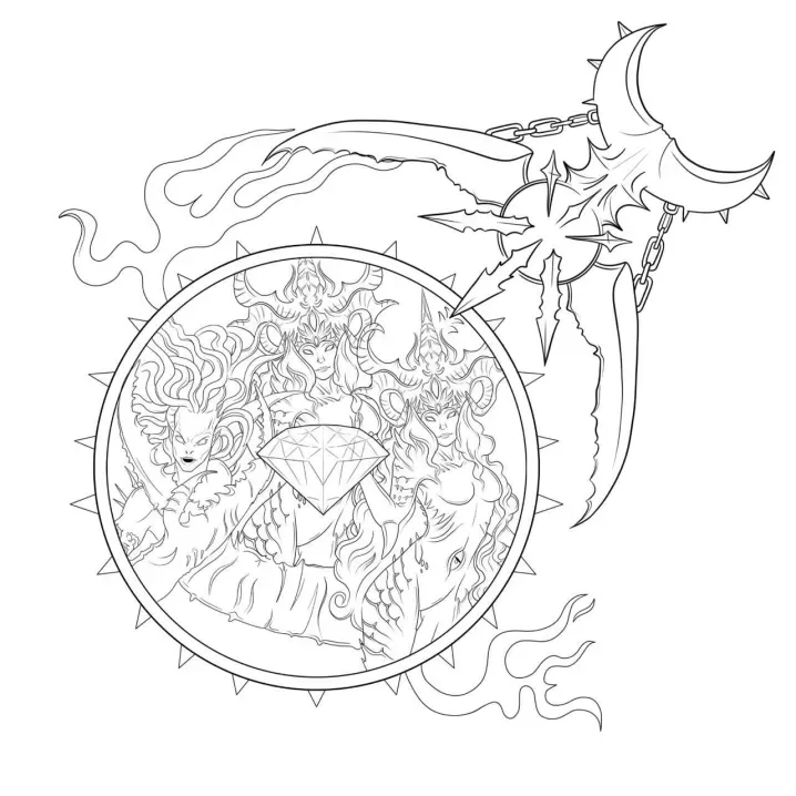 Three Witches & Scythe