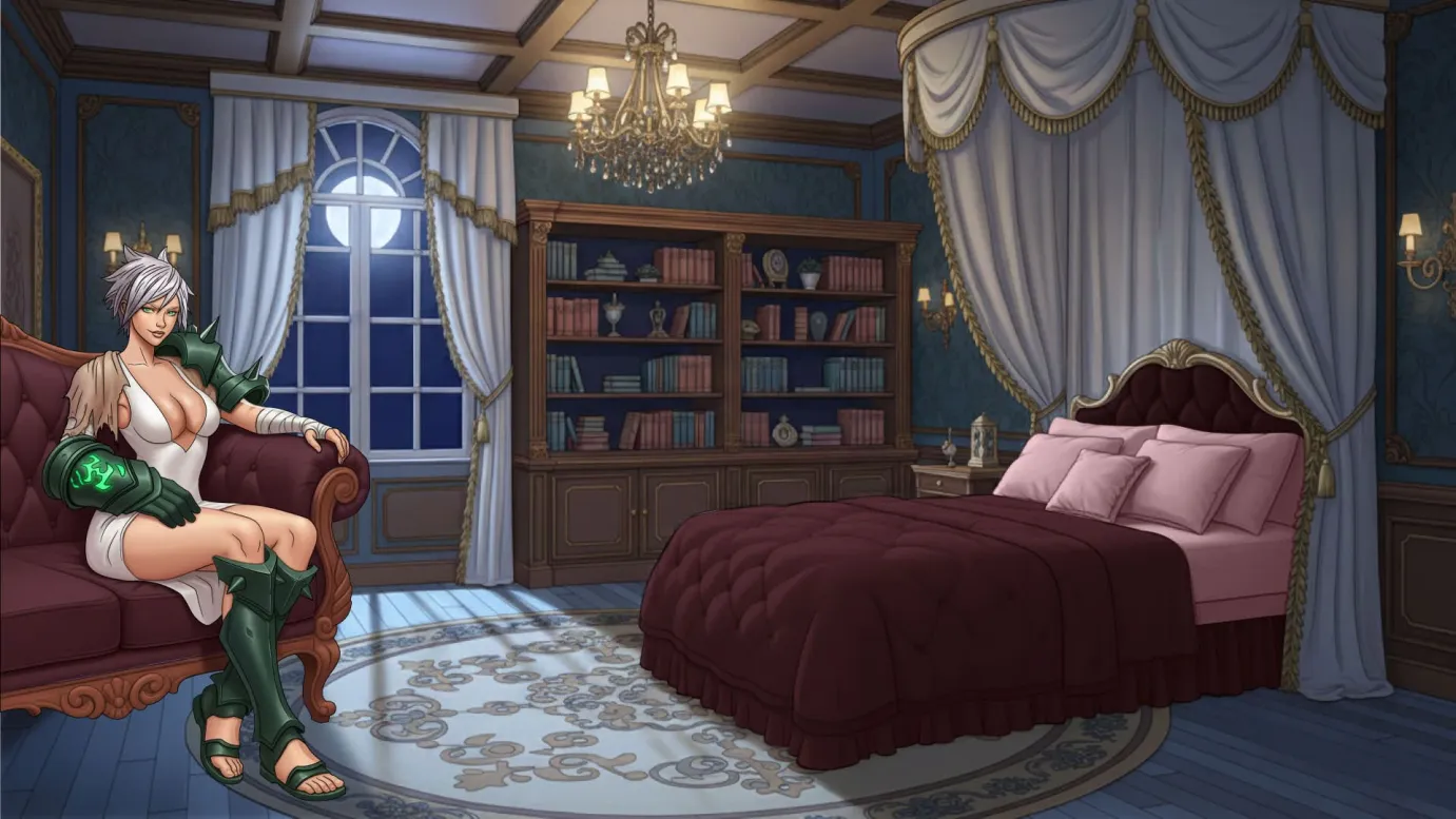 Moonlit Bedchamber
