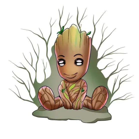 Chibi Baby Groot