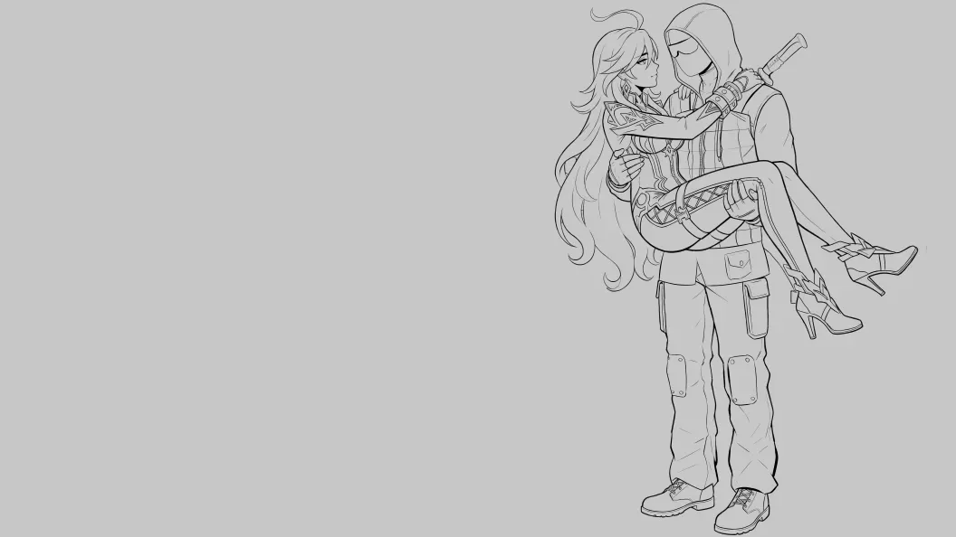 Soldier's Carry — Sketch