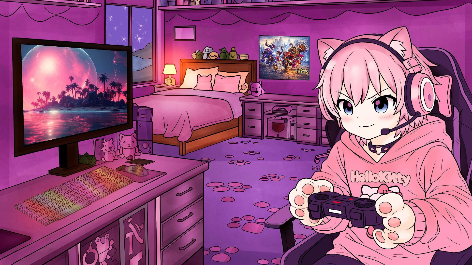 Cozy Gamer Den